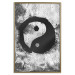Wall Poster Yin and Yang - black and white abstraction with the Chinese symbol of good and evil 116790 additionalThumb 20