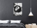 Wall Poster Yin and Yang - black and white abstraction with the Chinese symbol of good and evil 116790 additionalThumb 23