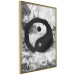 Wall Poster Yin and Yang - black and white abstraction with the Chinese symbol of good and evil 116790 additionalThumb 14