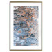Wall Poster Sienna Blue Marble - colorful abstraction with artistic spots and streaks 117790 additionalThumb 14