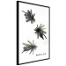 Poster Carefree Moments - tropical palms and black inscriptions on a white background 122290 additionalThumb 11
