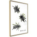 Poster Carefree Moments - tropical palms and black inscriptions on a white background 122290 additionalThumb 6