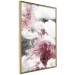 Poster Flowers in the Clouds - pink flowers amidst clouds against the backdrop of a city map 122790 additionalThumb 14