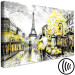 Canvas Colourful Rendez-Vous (1 Part) Wide Yellow 123090 additionalThumb 6