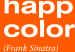 Wall Poster The Happiest Colour - quote and orange fruit on orange background 123590 additionalThumb 11
