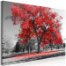 Large canvas print Autumn in the Park (Red) [Large Format] 125590 additionalThumb 2