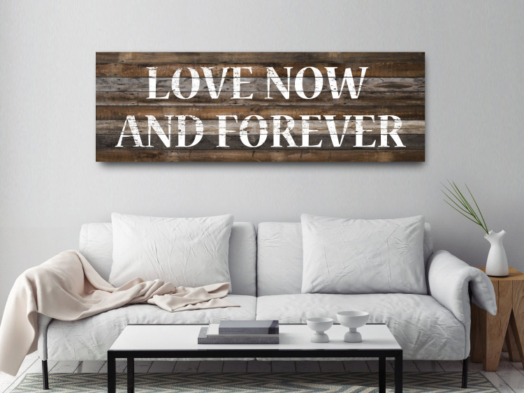 Canvas Print Love Now and Forever (1 Part) Narrow 125890 additionalImage 3