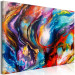 Canvas Print Supernova (1-part) wide - modernist abstraction in color 127290 additionalThumb 2