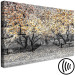 Canvas Blooming Magnolias - magnolia trees with flowers in shades of orange 128790 additionalThumb 6