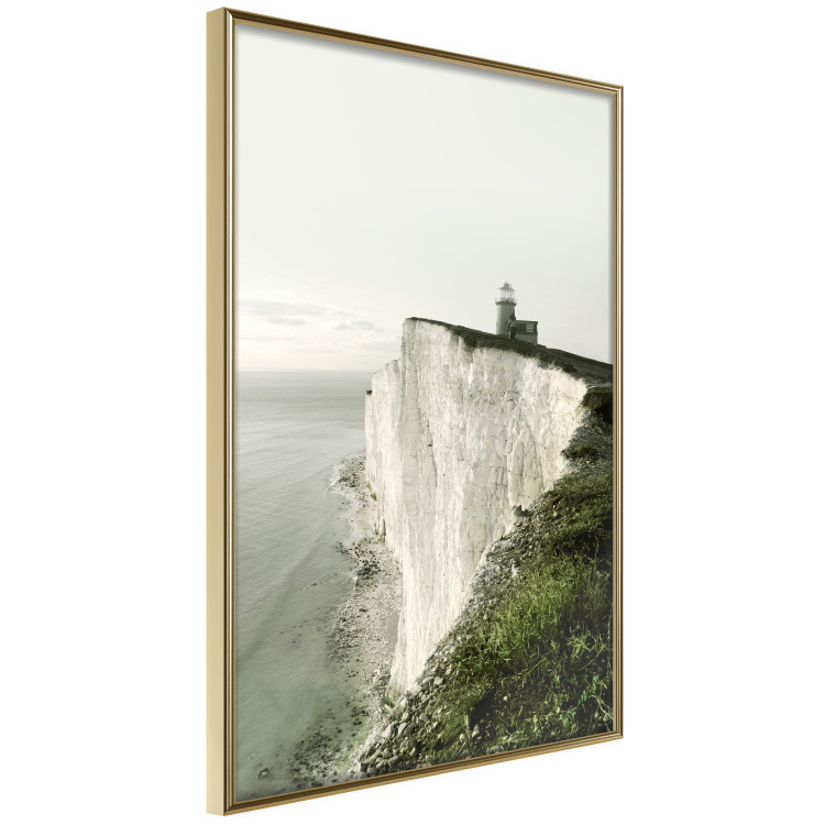 Wall Poster On the Edge - landscape of a gigantic cliff with a lighthouse on top 130290 additionalImage 12