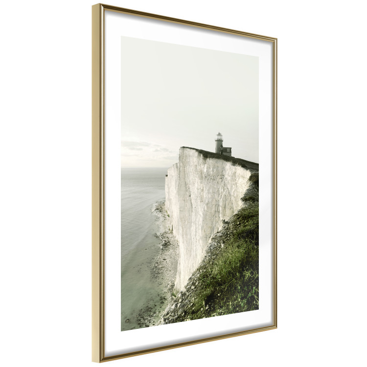 Wall Poster On the Edge - landscape of a gigantic cliff with a lighthouse on top 130290 additionalImage 7
