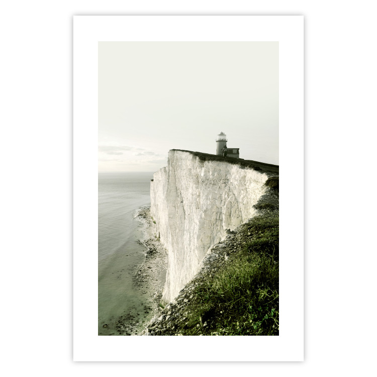 Wall Poster On the Edge - landscape of a gigantic cliff with a lighthouse on top 130290 additionalImage 19