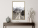 Poster Trail Through Mountains - landscape of a road and rocky mountains against a clear sky 130390 additionalThumb 7