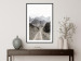 Poster Trail Through Mountains - landscape of a road and rocky mountains against a clear sky 130390 additionalThumb 23