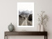 Poster Trail Through Mountains - landscape of a road and rocky mountains against a clear sky 130390 additionalThumb 5