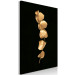 Canvas Botanical Wonder (1-piece) Vertical - abstract golden plant specimen 130490 additionalThumb 2