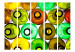 Room Divider Bottles (Background) II (5-piece) - colorful glass seen from a bird's eye view 132590 additionalThumb 3