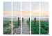 Room Separator Amidst the Grass II (5-piece) - beach landscape against the backdrop of ocean and sky 132890 additionalThumb 3