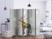 Folding Screen Deer (3D) II (5-piece) - geometric abstraction with animal 133290 additionalThumb 2