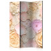 Room Divider Bouquet of Flowers - romantic landscape of roses in bright pastel colors 133790