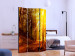 Room Divider Autumn Stroll - landscape of golden tree scenery in an autumn forest 134090 additionalThumb 2