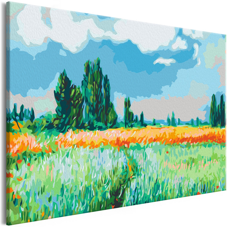 Paint by Number Kit Claude Monet: The Wheat Field 134690 additionalImage 4