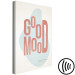 Canvas Good mood - Inscription in English on a light background 134990 additionalThumb 6