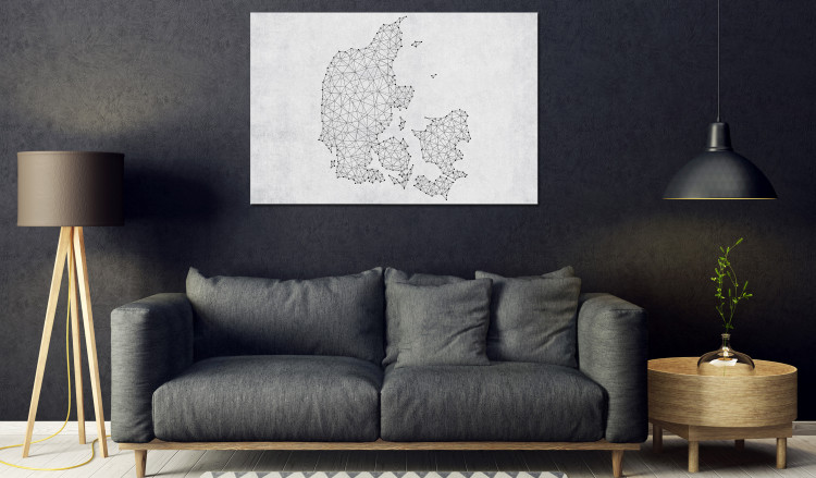 Cork Pinboard Geometric Land [Cork Map] 135190 additionalImage 3