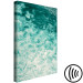 Canvas Print Joyful Dance (1-piece) Vertical - wave landscape on turquoise water 135290 additionalThumb 6