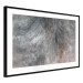 Wall Poster Gray Feather - abstract composition of feathers on a concrete texture 135790 additionalThumb 19
