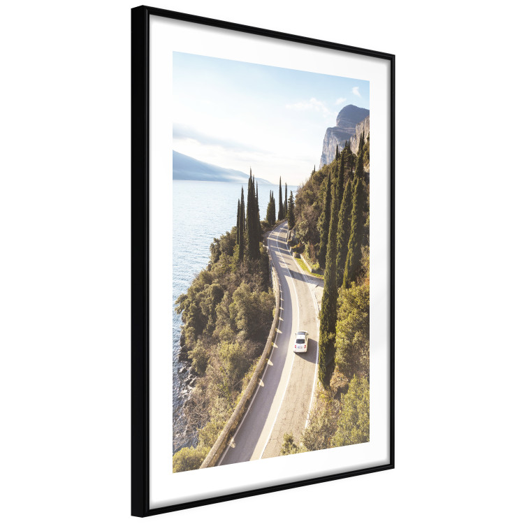 Wall Poster Gardesana - lake and road amidst greenery against the backdrop of Italy's landscape 135890 additionalImage 8