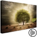 Canvas Farewell (1-piece) Wide - lonely tree among cut stumps 138390 additionalThumb 6