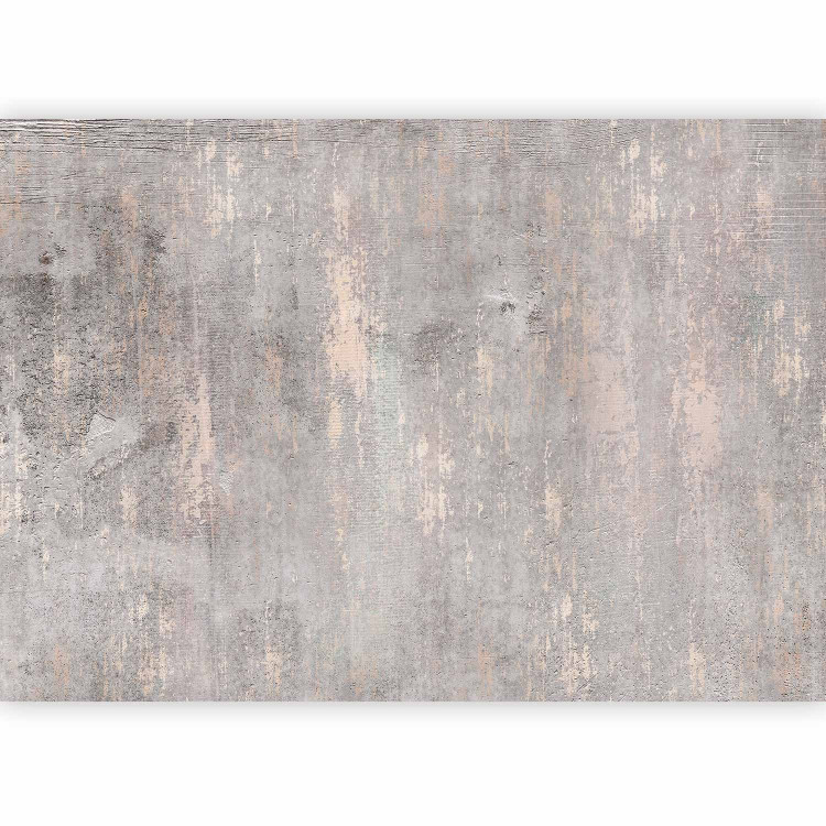 Wall Mural Beige abstraction - grey concrete textured background with golden glow 143190 additionalImage 1