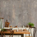 Wall Mural Beige abstraction - grey concrete textured background with golden glow 143190 additionalThumb 6
