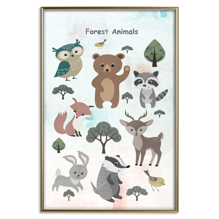 Wall Poster Forest Animals [Poster] 143490 additionalImage 23