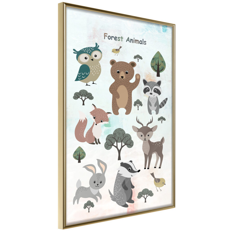 Wall Poster Forest Animals [Poster] 143490 additionalImage 6