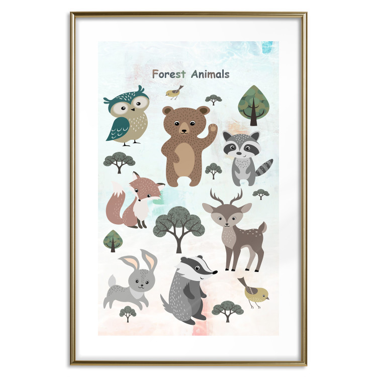 Wall Poster Forest Animals [Poster] 143490 additionalImage 25