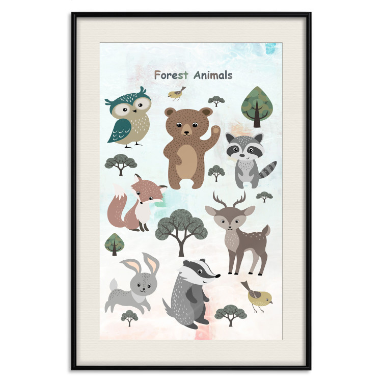 Wall Poster Forest Animals [Poster] 143490 additionalImage 27
