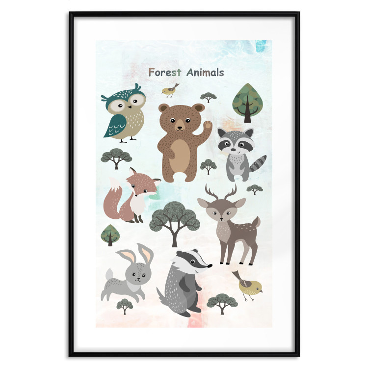 Wall Poster Forest Animals [Poster] 143490 additionalImage 26