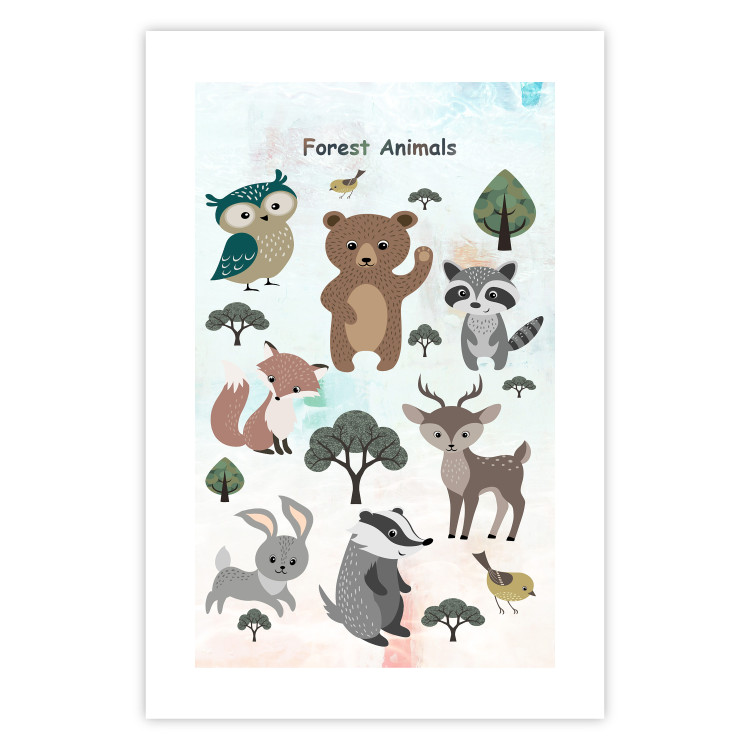 Wall Poster Forest Animals [Poster] 143490 additionalImage 14