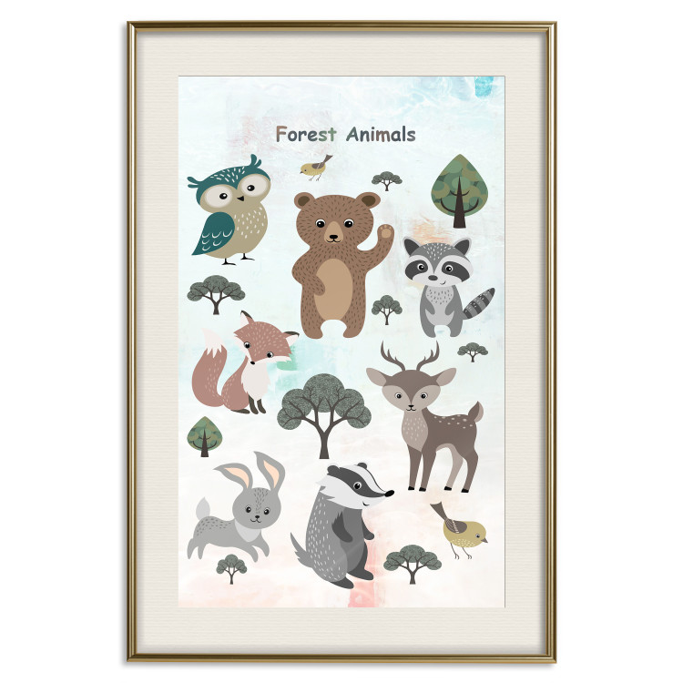 Wall Poster Forest Animals [Poster] 143490 additionalImage 24