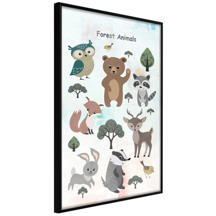 Wall Poster Forest Animals [Poster] 143490 additionalImage 7