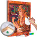 Paint by Number Kit Alfons Mucha, Job - Advertisement With a Woman With Long Hair 144090