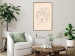 Wall Poster Linear Monstera - Minimalist Delicate Leaf on a Beige Background 146390 additionalThumb 17