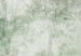 Round Canvas The Forest - The Interpenetrating Outline of Green Trees on a Foggy Day 148690 additionalThumb 3