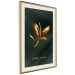 Wall Poster Shimmering Plant - Flower on a Green Silky Background 148890 additionalThumb 9