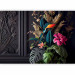 Wall Mural Flowers and ornament - colorful exotic composition on a dark background 150890 additionalThumb 1