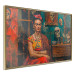Poster Frida in a Room - A Composition With the Artist Sitting Among Skulls 152190 additionalThumb 8