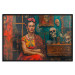 Poster Frida in a Room - A Composition With the Artist Sitting Among Skulls 152190 additionalThumb 20