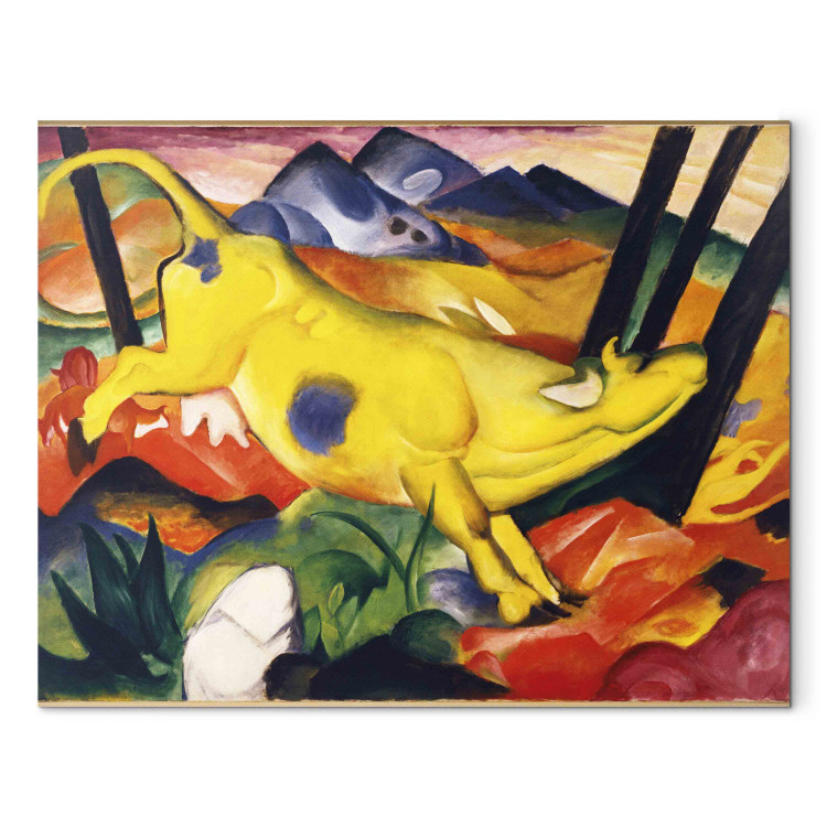 Reproduction Painting The yellow cow 153590